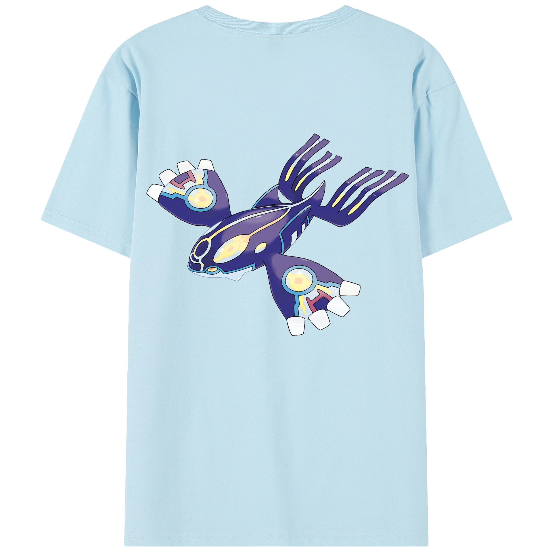（画像用） ポケットモンスター Pokémon 綿100％半袖Tシャツ（背面プリント）